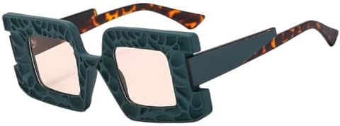 Модные двухцветные квадратные солнцезащитные очки для женщин с защитой от УФ-излучения UV400, ретро-стиль, градиентные солнцезащитные очки для мужчин MTZJH, Green Champagne
Модные двухцветные квадратные солнцезащитные очки для женщин с защитой от УФ-излучения UV400, ретро-стиль, градиентные солнцезащитные очки для мужчин MTZJH, Green Champagne