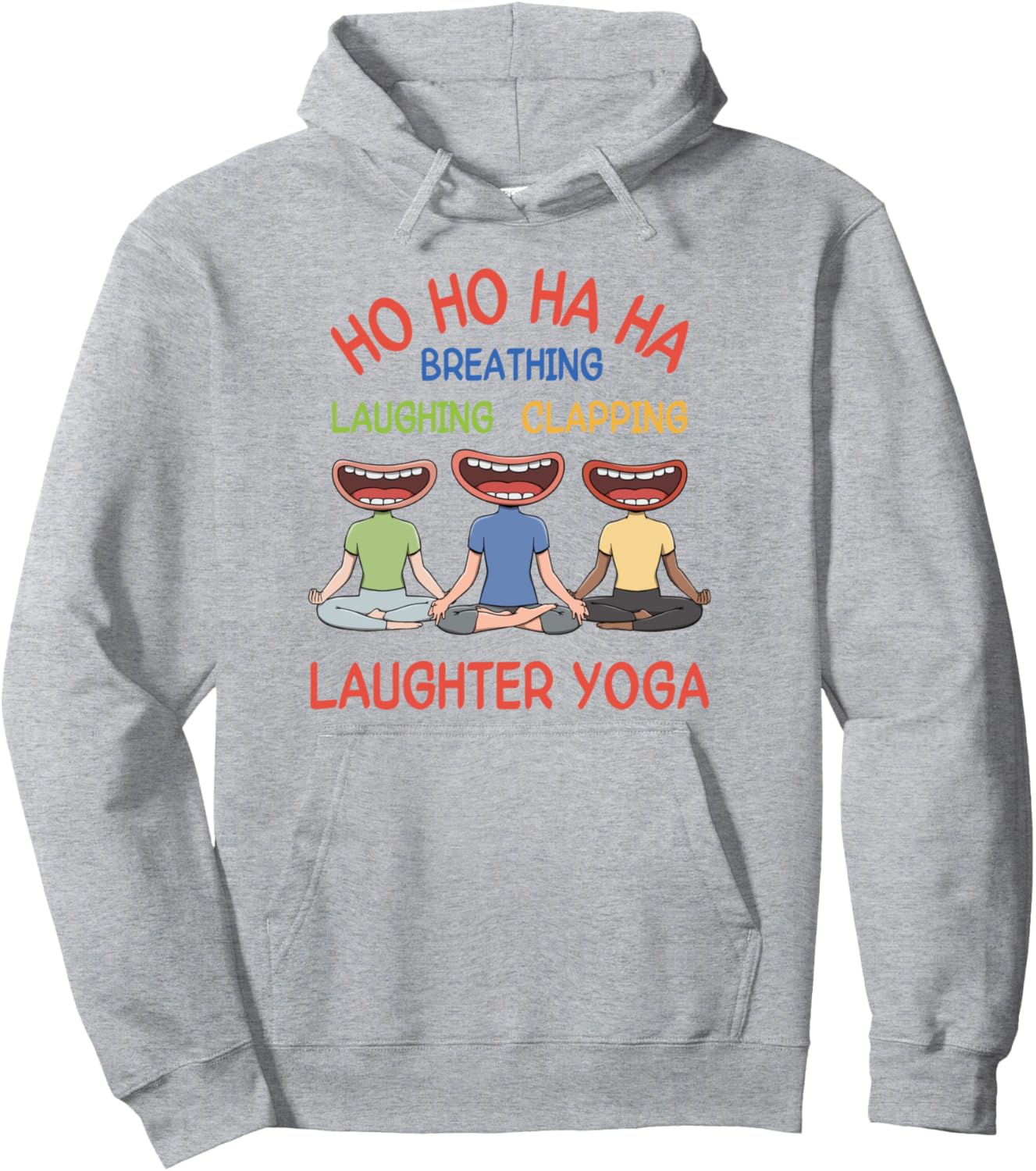 Упражнения на дыхание, смех, хлопки, толстовка для йоги смеха Hasaya Yoga Accessories, серый
Упражнения на дыхание, смех, хлопки, толстовка для йоги смеха Hasaya Yoga Accessories, серый