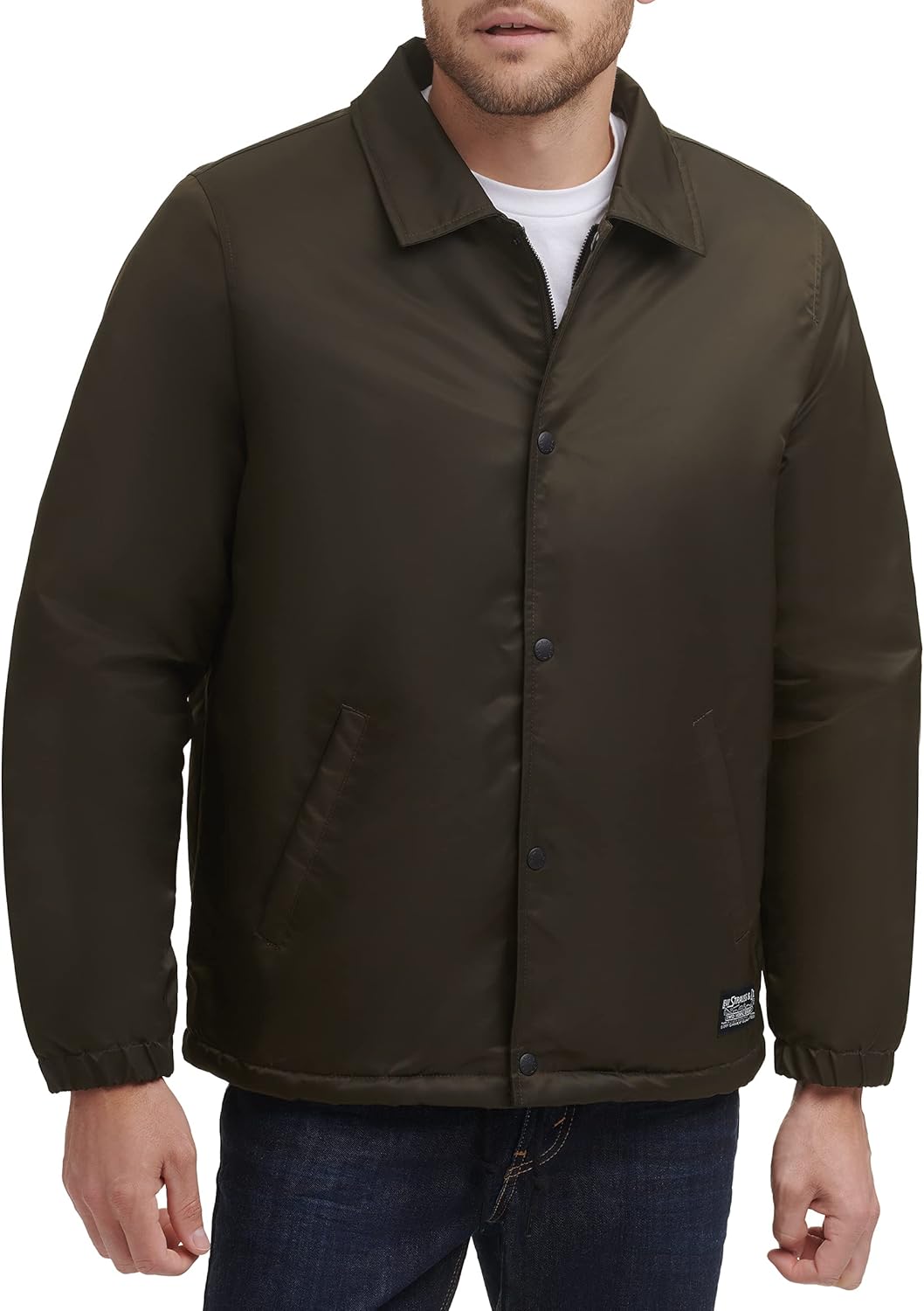 Мужская куртка Levi's Retro Coaches, Olive Sherpa Lined
Мужская куртка Levi's Retro Coaches, Olive Sherpa Lined