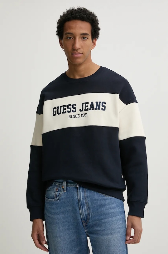 Толстовка Guess Jeans, темно-синий 
Толстовка Guess Jeans, темно-синий