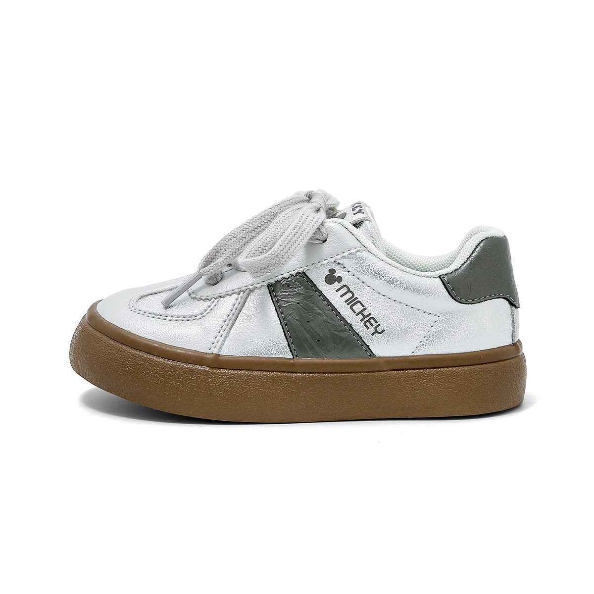 Детские кроссовки для скейтбординга Mickey Series с противоскользящей подошвой, амортизирующей и износостойкой подошвой Disney, серебряный
Детские кроссовки для скейтбординга Mickey Series с противоскользящей подошвой, амортизирующей и износостойкой подошвой Disney, серебряный