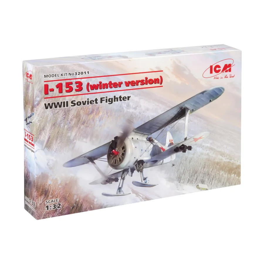 И-153 «Чайка» (Зимний вариант), Military Models 1/32 Scale (ICM)
И-153 «Чайка» (Зимний вариант), Military Models 1/32 Scale (ICM)