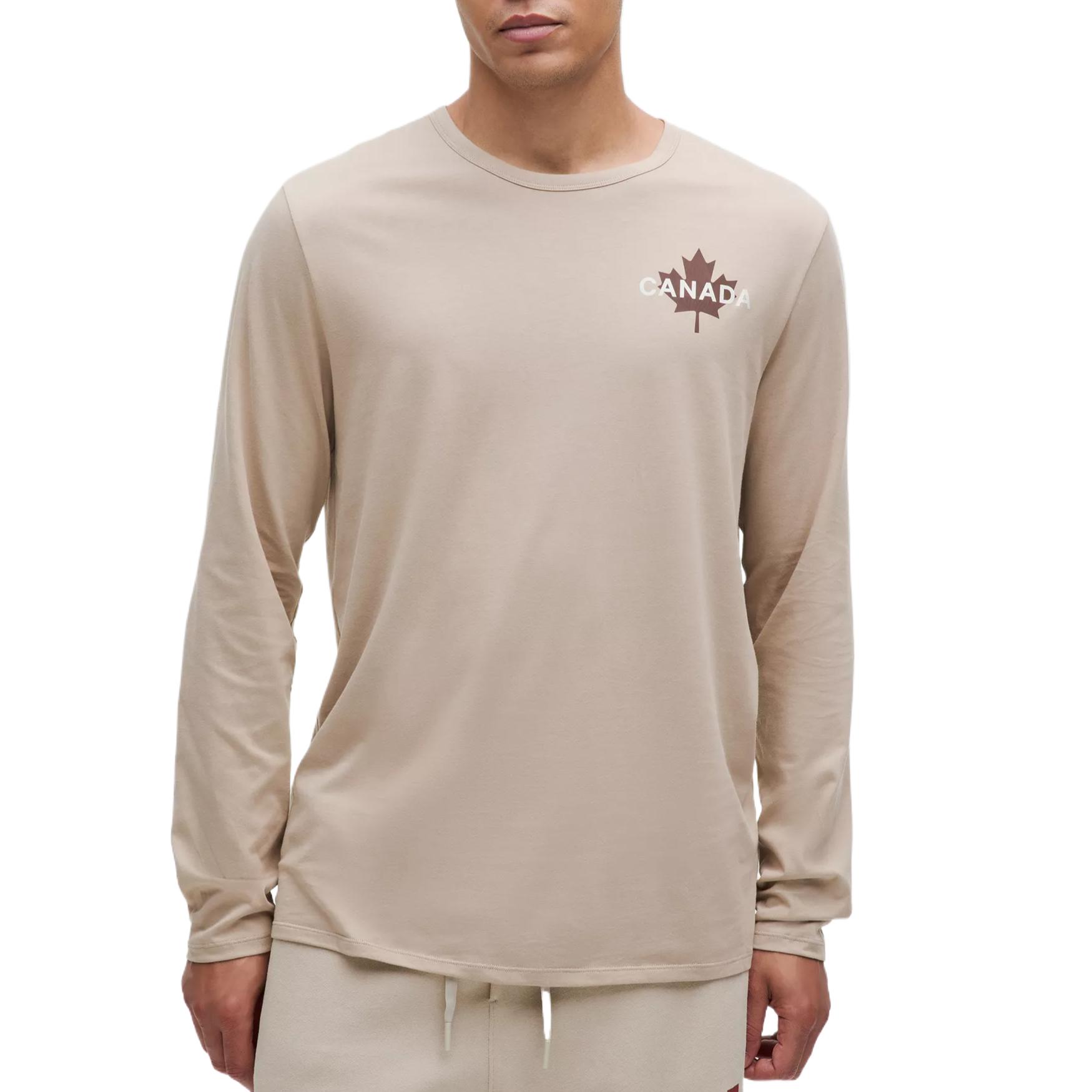 Рубашка Team Canada Cotton Jersey Graphic Shirt CPC Shirt Men's Lululemon, бежевый
Рубашка Team Canada Cotton Jersey Graphic Shirt CPC Shirt Men's Lululemon, бежевый