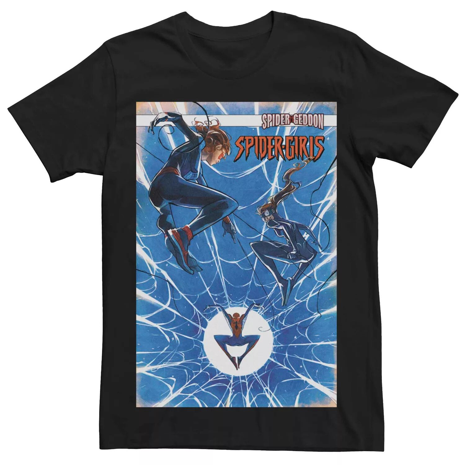 Мужская футболка с обложкой комиксов Marvel's Spider-Geddon Spider-Girls #3 Licensed Character
Мужская футболка с обложкой комиксов Marvel's Spider-Geddon Spider-Girls #3 Licensed Character