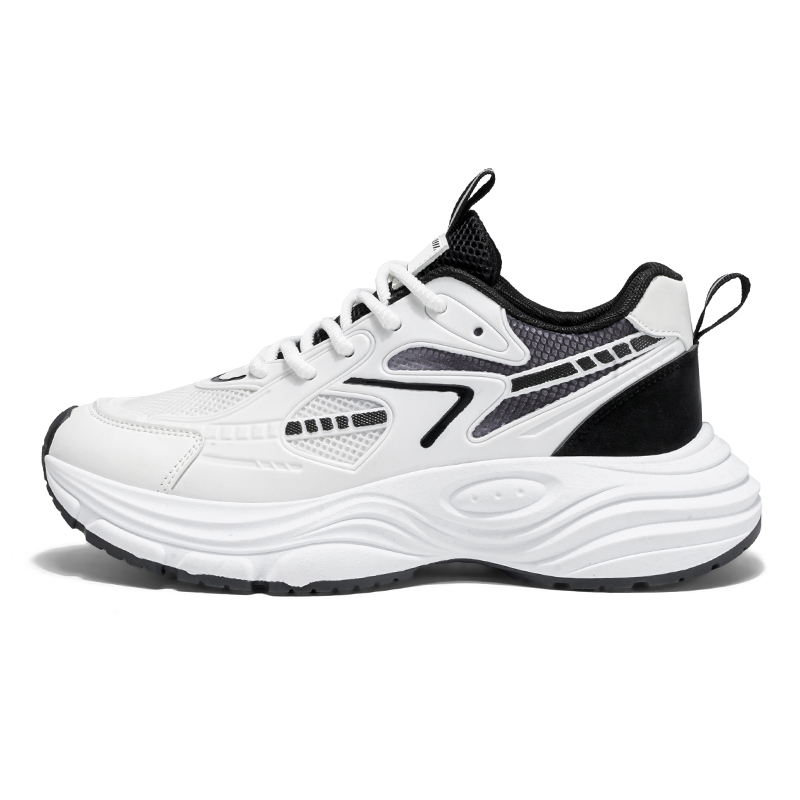 Низкие массивные кроссовки с нескользящим и износостойким покрытием для мужчин TELENT, White Black
Низкие массивные кроссовки с нескользящим и износостойким покрытием для мужчин TELENT, White Black