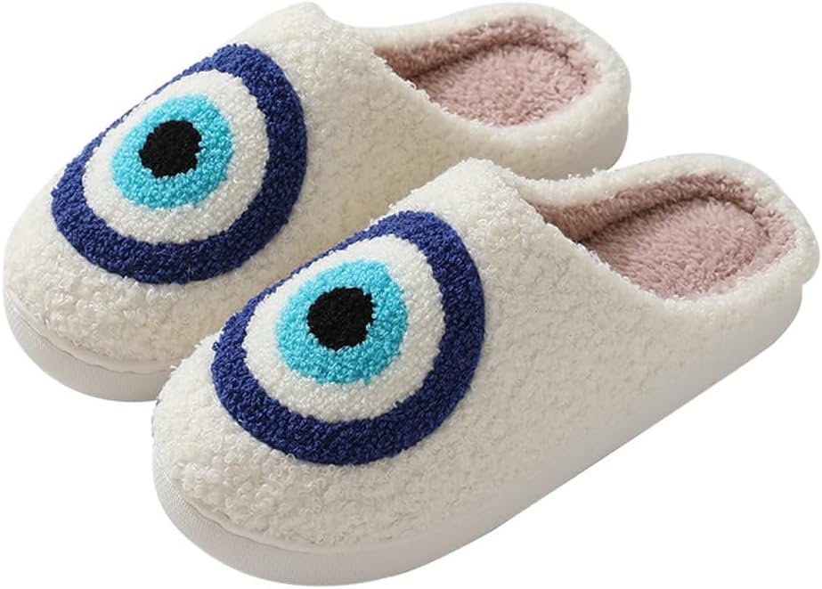 Мультяшные тапочки для женщин и мужчин, мягкие, пушистые, теплые, легкие, с нескользящей подошвой, милые домашние тапочки, удобные для дома и улицы, в виде сердца, ночные, с грибами, вишней, клубникой, с изображением злого глаза Coleyn, Evil Eye...
Мультяшные тапочки для женщин и мужчин, мягкие, пушистые, теплые, легкие, с нескользящей подошвой, милые домашние тапочки, удобные для дома и улицы, в виде сердца, ночные, с грибами, вишней, клубникой, с изображением злого глаза Coleyn, Evil Eye...