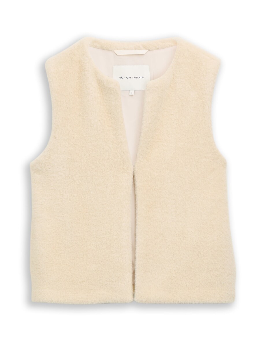 Жилет TOM TAILOR, кремовый
Жилет TOM TAILOR, кремовый