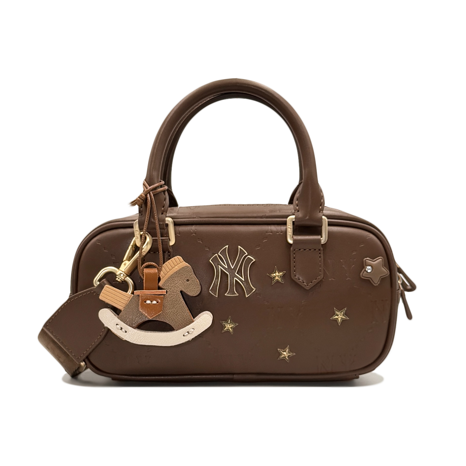 MLB Женская коричневая сумка из искусственной кожи для боулинга, Brown
MLB Женская коричневая сумка из искусственной кожи для боулинга, Brown