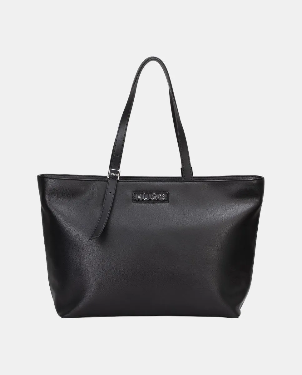 Сумка-тоут из ультрамягкой искусственной кожи с гладкой текстурой и сатиновым видом Hugo, черный
Сумка-тоут из ультрамягкой искусственной кожи с гладкой текстурой и сатиновым видом Hugo, черный