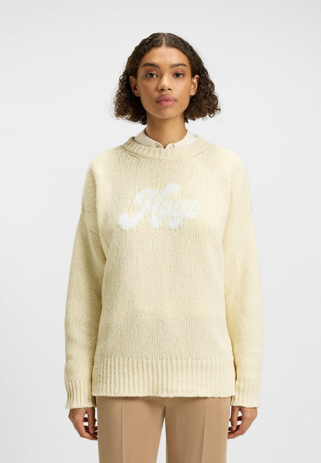 Джемпер HUGO, бежевый
Джемпер HUGO, бежевый