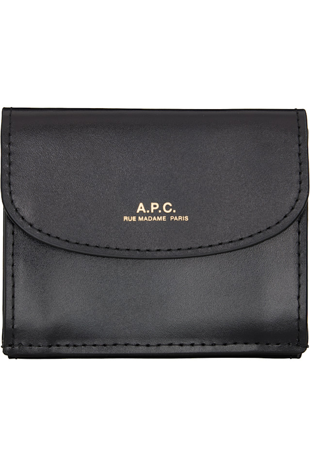 A.P.C. Черный трехсекционный кошелек Genève
A.P.C. Черный трехсекционный кошелек Genève