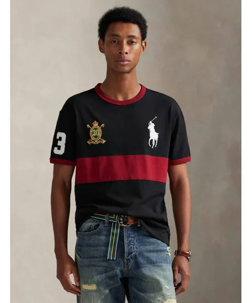 Футболка Slim fit Polo Ralph Lauren, черный
Футболка Slim fit Polo Ralph Lauren, черный