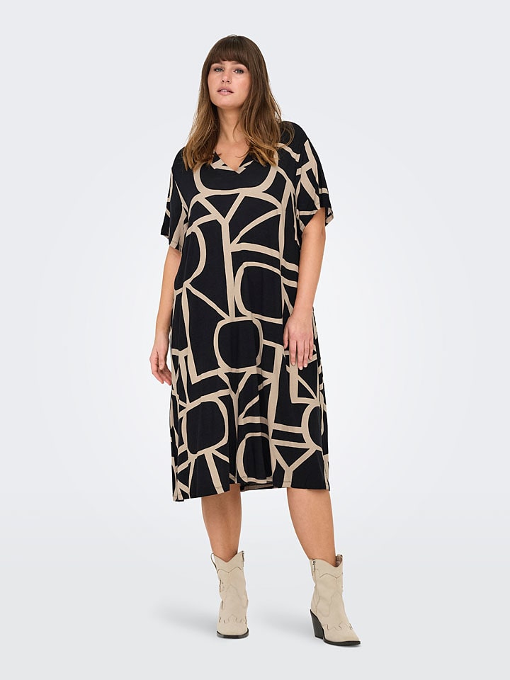 Платье ONLY Carmakoma, цвет schwarz/beige
Платье ONLY Carmakoma, цвет schwarz/beige