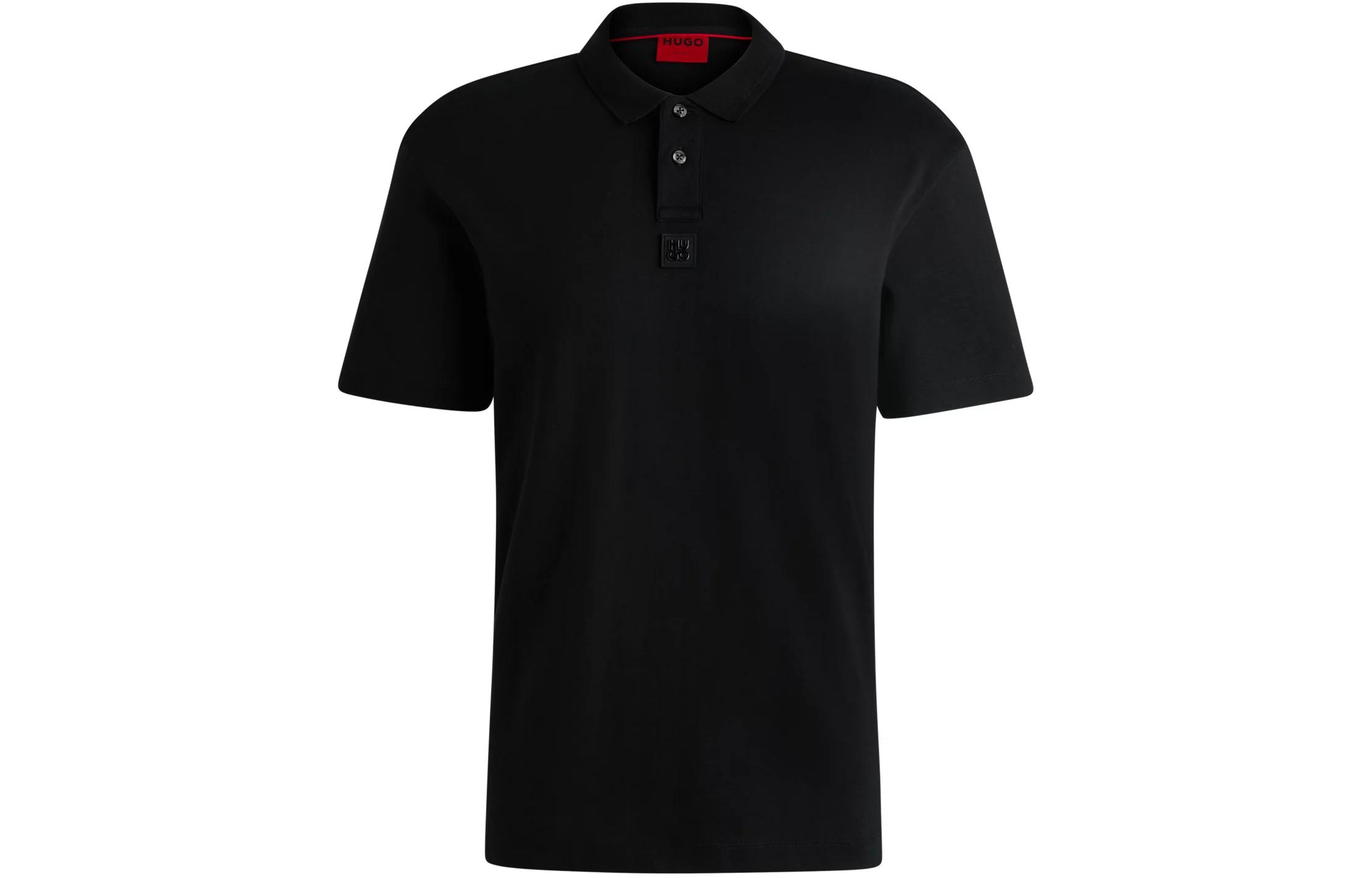 Хьюго Поло с коротким рукавом и логотипом HUGO BOSS, черный
Хьюго Поло с коротким рукавом и логотипом HUGO BOSS, черный