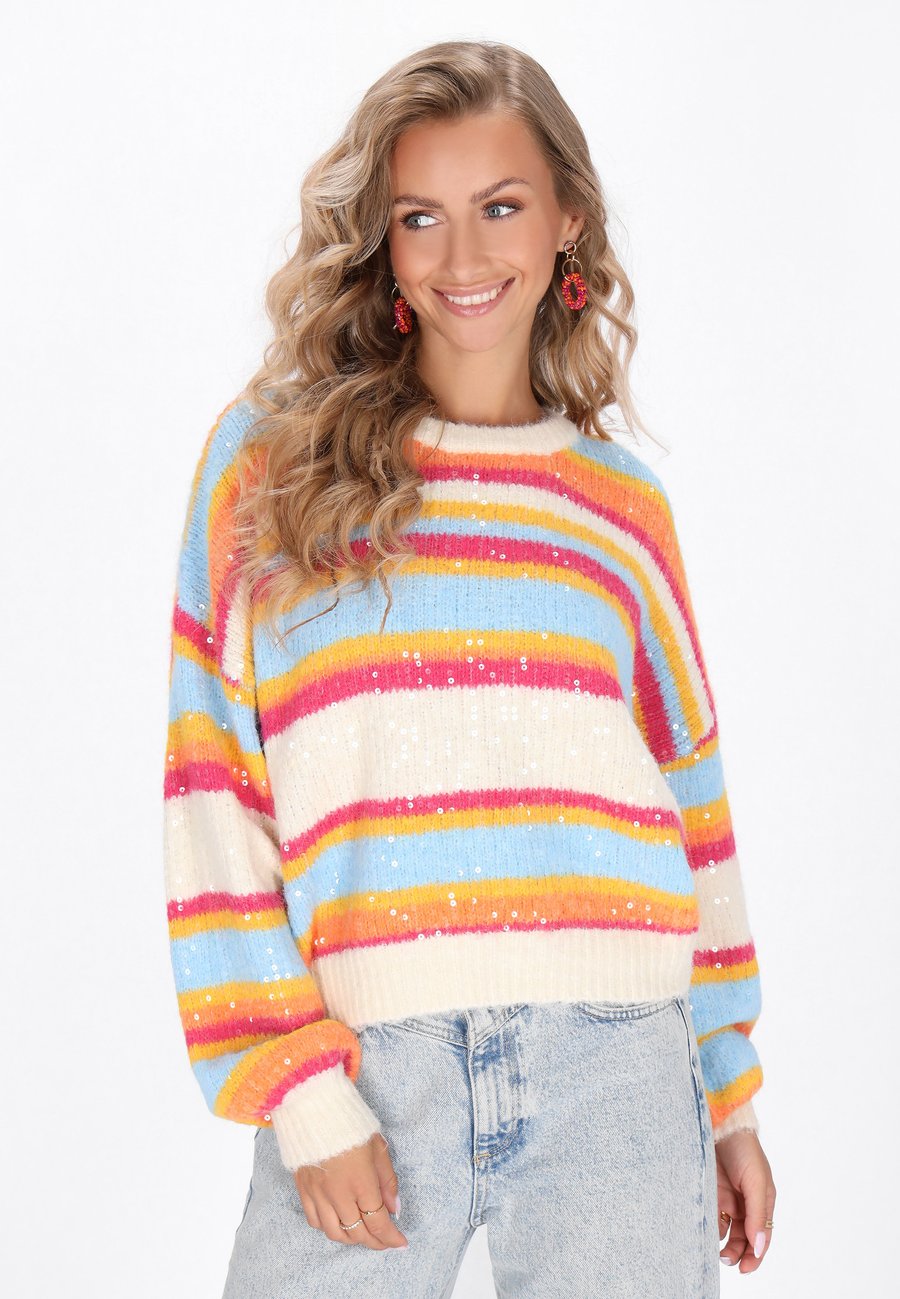 Джемпер IZIA Jumper, Offwhite Multicolor/Off-White
Джемпер IZIA Jumper, Offwhite Multicolor/Off-White