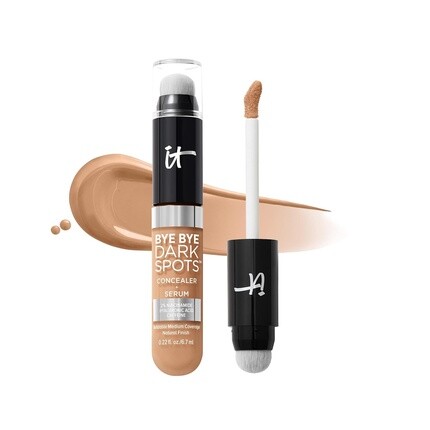 IT Cosmetics Bye Bye Консилер от темных пятен + осветляющая сыворотка, 0,22 жидких унции
IT Cosmetics Bye Bye Консилер от темных пятен + осветляющая сыворотка, 0,22 жидких унции