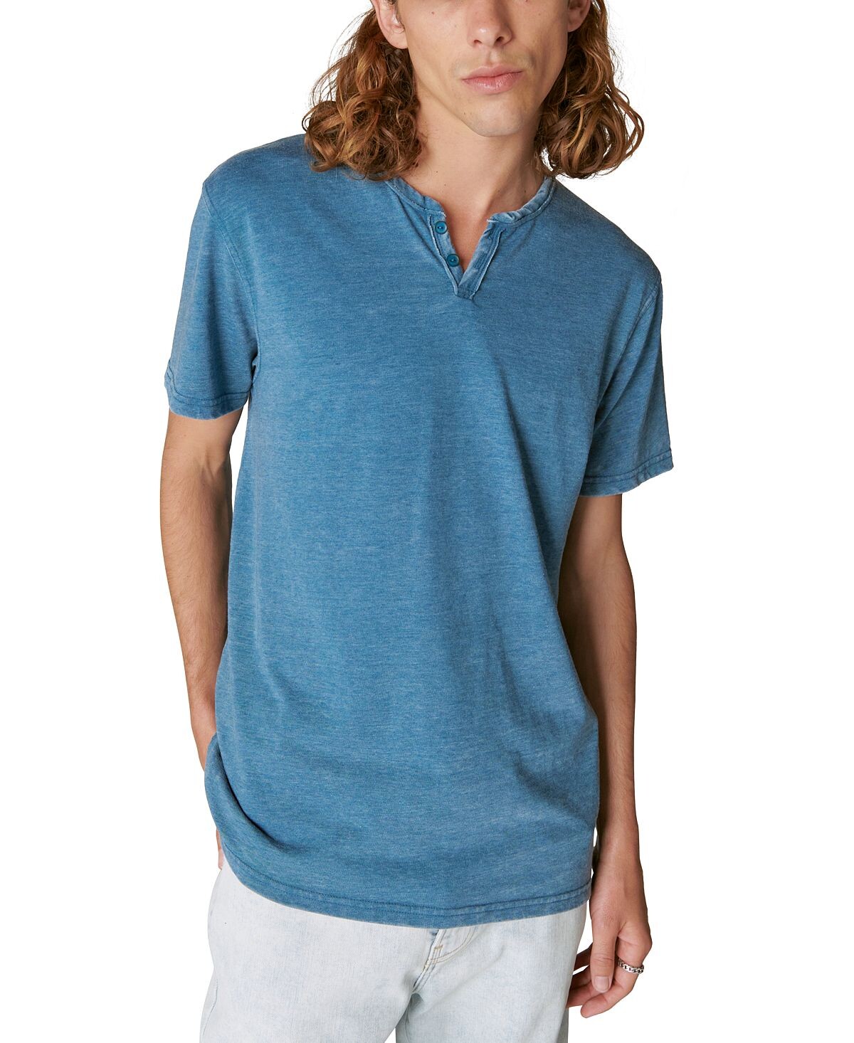 Мужская футболка стандартного размера Venice Burnout с вырезом в горловине Lucky Brand
Мужская футболка стандартного размера Venice Burnout с вырезом в горловине Lucky Brand