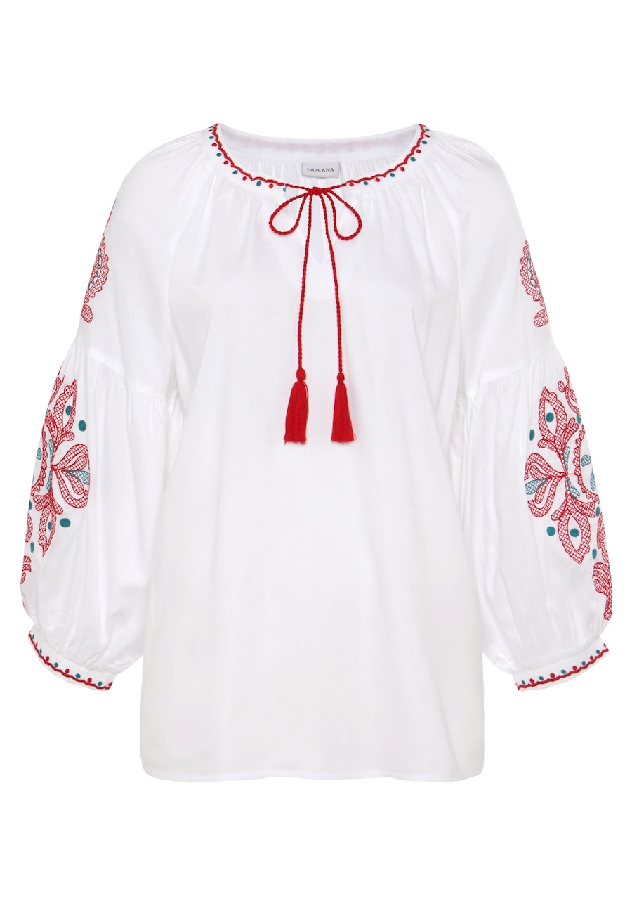 Блуза LASCANA, белый
Блуза LASCANA, белый