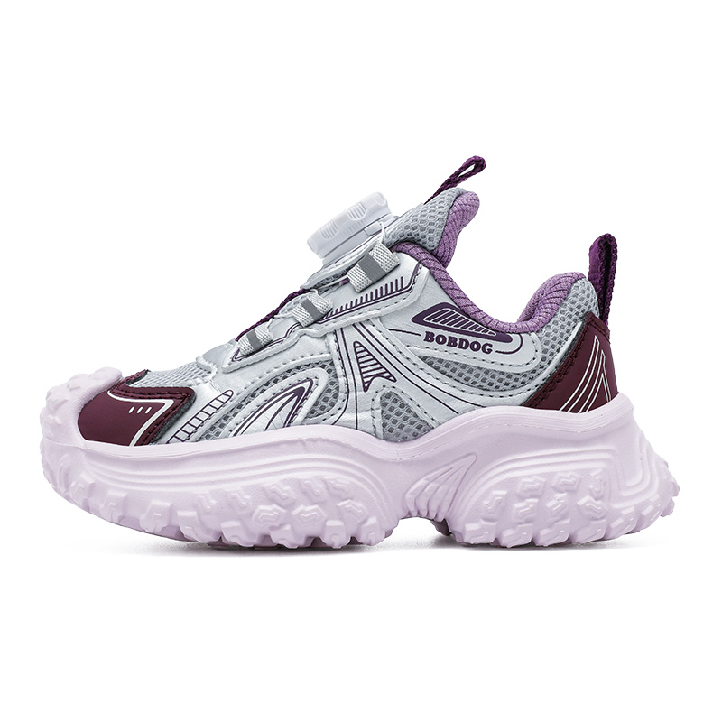 Кроссовки для бега с низким верхом, амортизирующие, противоскользящие, дышащие, детские BOBDOG, серебряный/фиолетовый
Кроссовки для бега с низким верхом, амортизирующие, противоскользящие, дышащие, детские BOBDOG, серебряный/фиолетовый