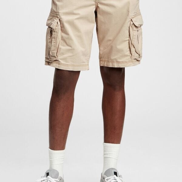 Шорты-Карго bermuda из хлопка и лиоцелла Gap, бежевый
Шорты-Карго bermuda из хлопка и лиоцелла Gap, бежевый