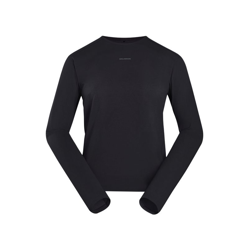 SALOMON Футболка Women's Pitch Black, Черный, SALOMON Футболка Women's Pitch Black
SALOMON Футболка Women's Pitch Black, Черный, SALOMON Футболка Women's Pitch Black