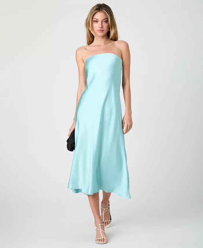 Женское сатиновое миди-платье Oona без бретелей French Connection, синий
Женское сатиновое миди-платье Oona без бретелей French Connection, синий