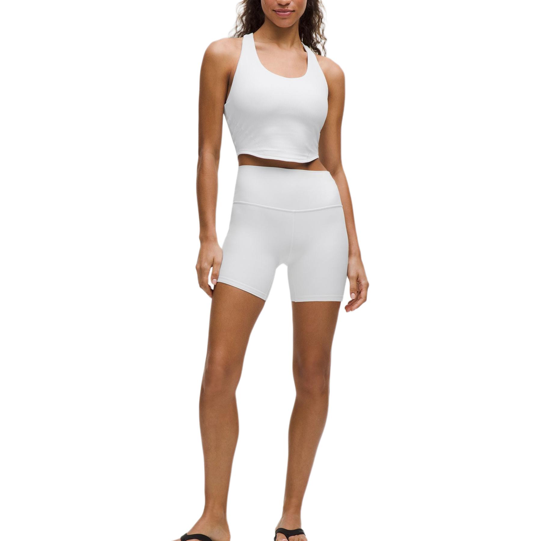 Женский топ для йоги Lululemon, белый
Женский топ для йоги Lululemon, белый