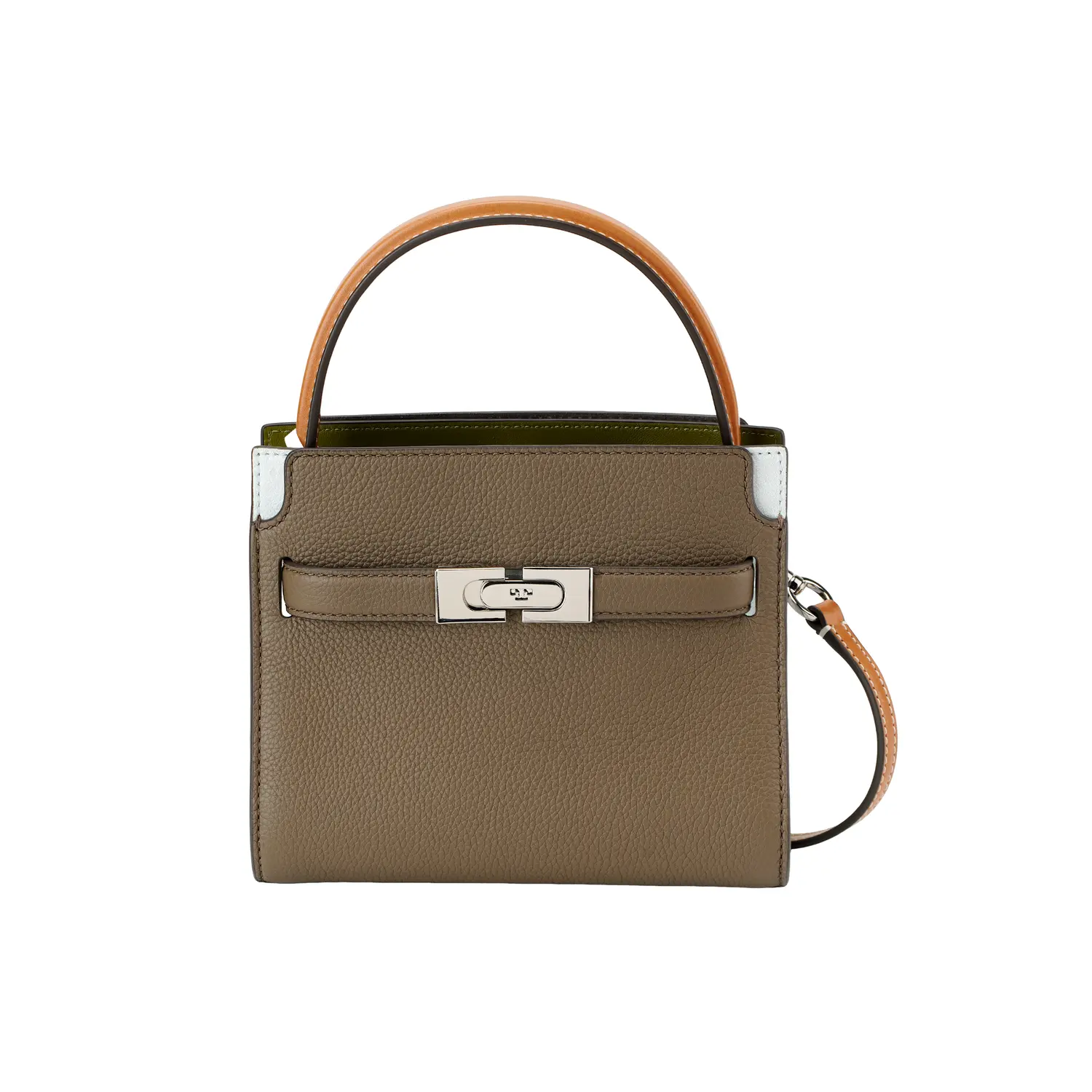 TORY BURCH Сумка кросс-боди мини из личи грайн кожи 
TORY BURCH Сумка кросс-боди мини из личи грайн кожи