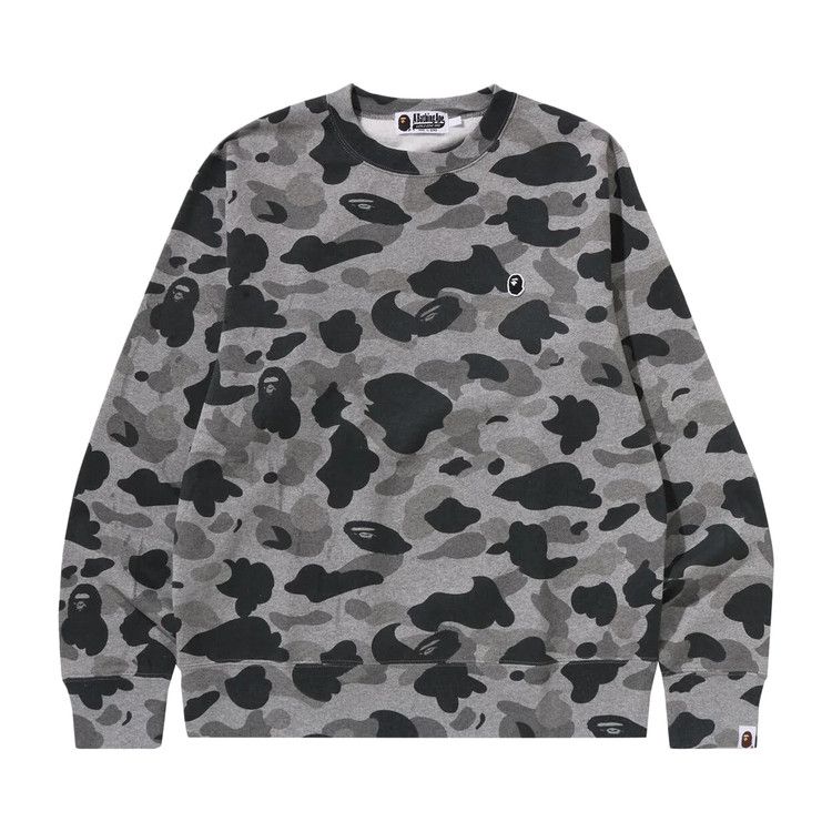 Свитер BAPE Camo Ape Head One Point Crewneck Sweat, Grey
Свитер BAPE Camo Ape Head One Point Crewneck Sweat, Grey