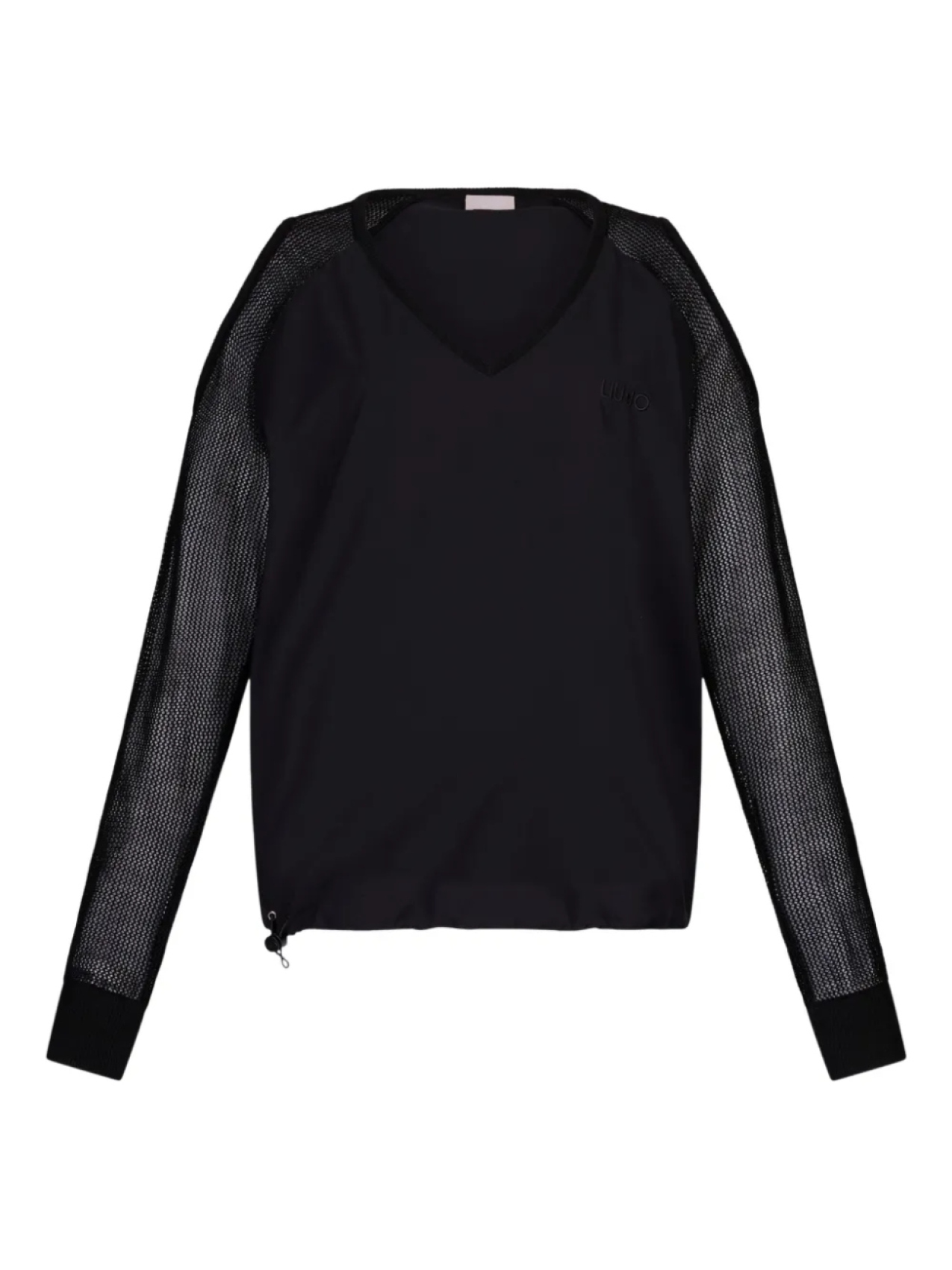 Толстовка с вырезом LIU JO, черный
Толстовка с вырезом LIU JO, черный