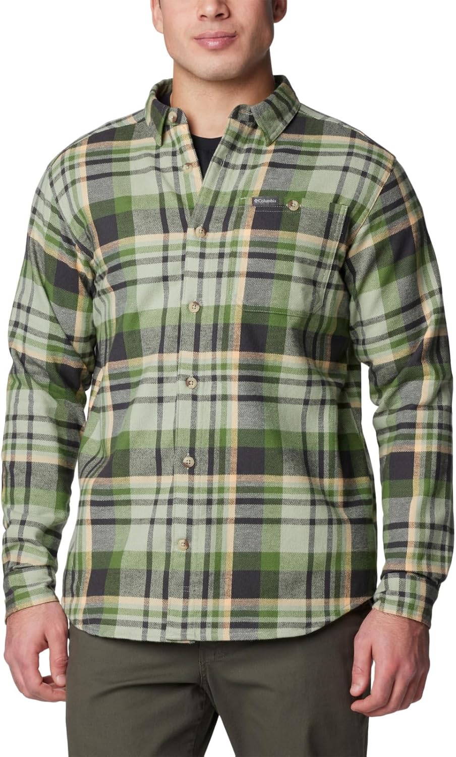 Рубашка Columbia Mens Pitchstone Heavyweight Flannel II, Safari Multi Plaid
Рубашка Columbia Mens Pitchstone Heavyweight Flannel II, Safari Multi Plaid