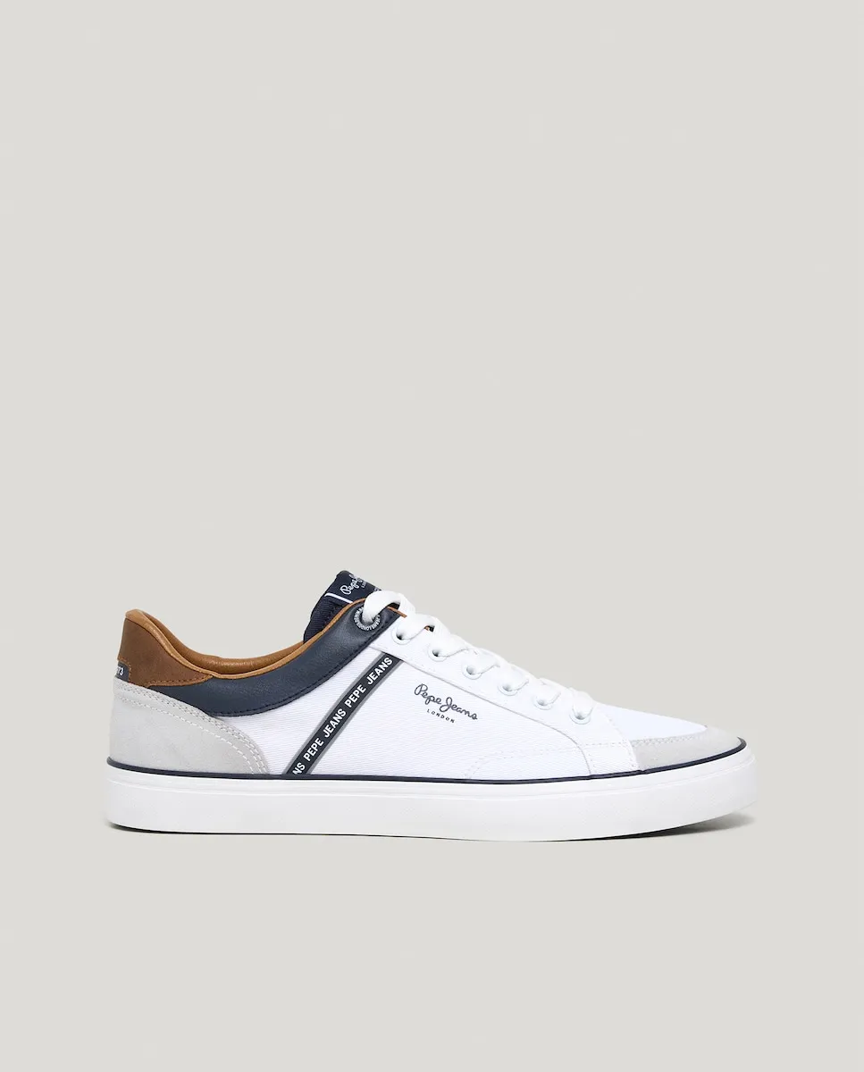 Мужские парусиновые кеды с замшевыми деталями Pepe Jeans, белый
Мужские парусиновые кеды с замшевыми деталями Pepe Jeans, белый