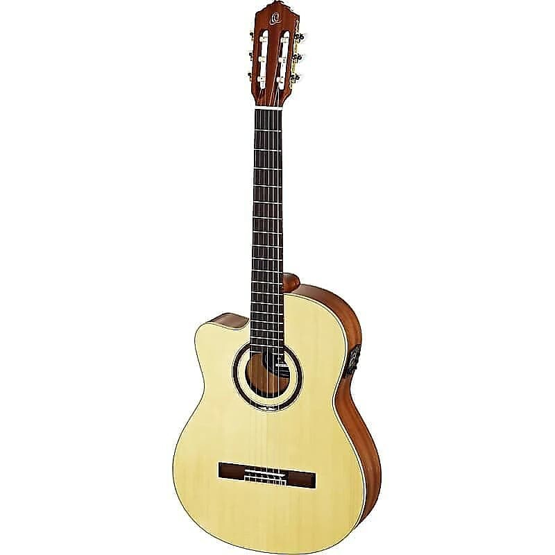 Акустическая гитара Ortega Guitars RCE138SN-L Performer A/E Left-Handed & Slim Neck Nylon String Guitar w/ Gig Bag
Акустическая гитара Ortega Guitars RCE138SN-L Performer A/E Left-Handed & Slim Neck Nylon String Guitar w/ Gig Bag