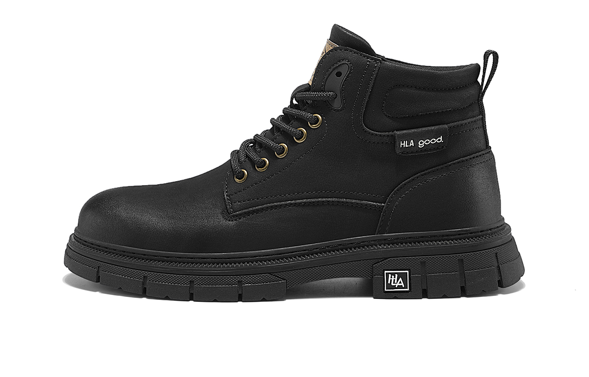 HLA Мужские ботинки Martin, черные, земляно-желтые
HLA Мужские ботинки Martin, черные, земляно-желтые