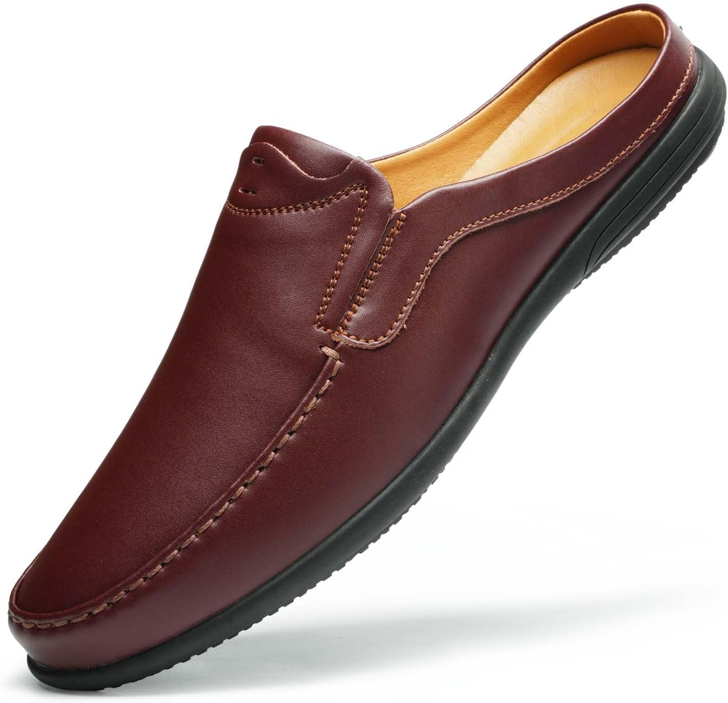 Мужские слипоны-лоферы, ручная работа, кожаные тапочки, дышащие, удобные, мягкие, с ручной прошивкой, без каблука, повседневная обувь для мужчин Luodenglang, красный
Мужские слипоны-лоферы, ручная работа, кожаные тапочки, дышащие, удобные, мягкие, с ручной прошивкой, без каблука, повседневная обувь для мужчин Luodenglang, красный