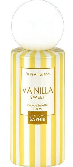 Туалетная вода, 100 мл Saphir Fruit Attraction, Vanilla Sweet
Туалетная вода, 100 мл Saphir Fruit Attraction, Vanilla Sweet