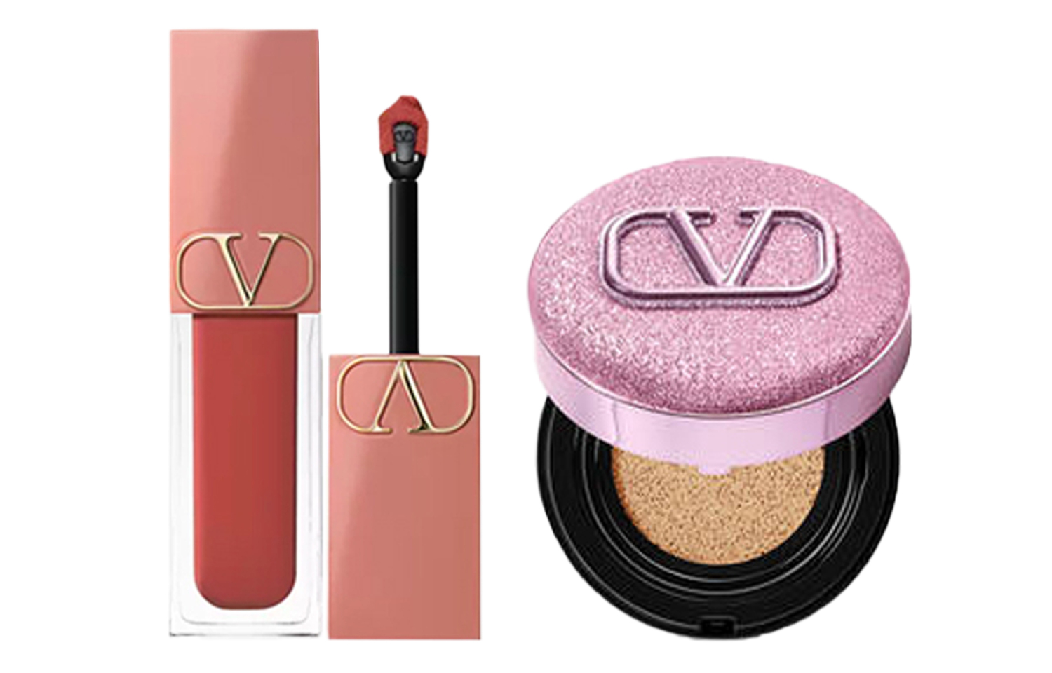 Valentino Набор косметики Pink Air Cushion жидкая помада-тинтик легко растушевывается стойкая 6,5 мл+14 г
Valentino Набор косметики Pink Air Cushion жидкая помада-тинтик легко растушевывается стойкая 6,5 мл+14 г