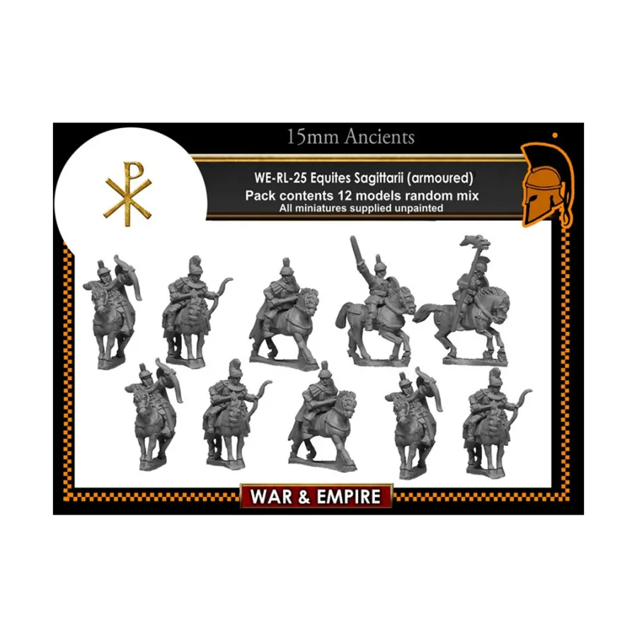 Equites Sagittarii (бронированный), War & Empire - Dark Ages Miniatures - Late Roman Horse (15mm)
Equites Sagittarii (бронированный), War & Empire - Dark Ages Miniatures - Late Roman Horse (15mm)