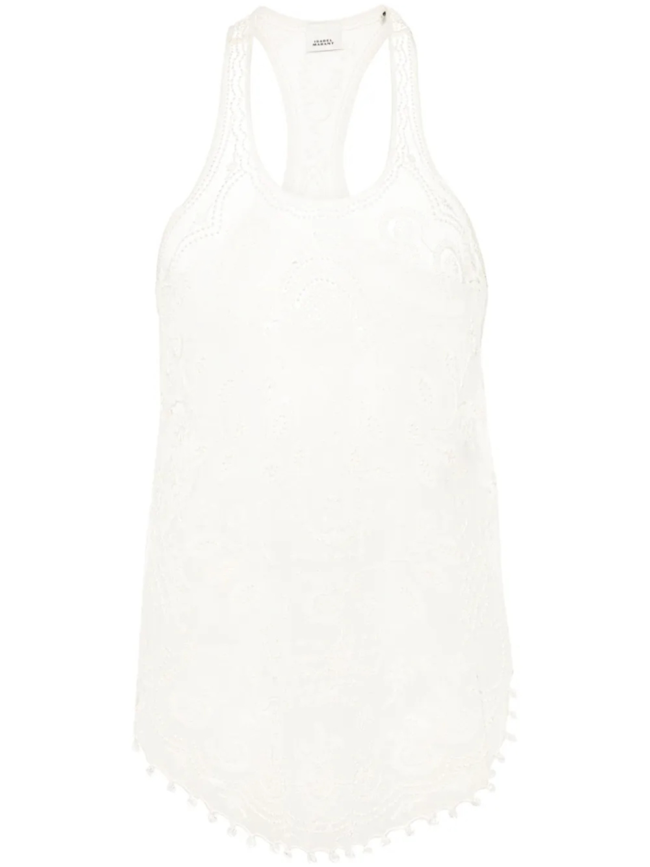 ISABEL MARANT кружевная блузка Violette, нейтральный
ISABEL MARANT кружевная блузка Violette, нейтральный