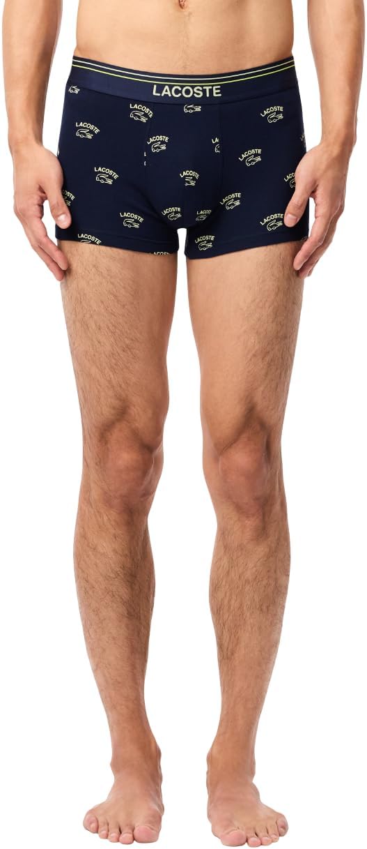 Lacoste мужские боксеры Cotton Stretch Print Animation, Navy Blue/Pollen/Firefly
Lacoste мужские боксеры Cotton Stretch Print Animation, Navy Blue/Pollen/Firefly