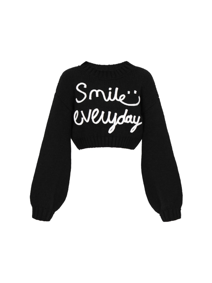 Женский свитер черного цвета myMo
Женский свитер черного цвета myMo