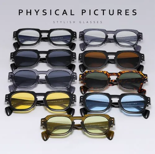 Солнцезащитные очки 2026 года в стиле ретро для женщин и мужчин, модные черные и серые солнцезащитные очки с защитой от УФ-излучения UV400 MTZJH, Black Brown
Солнцезащитные очки 2026 года в стиле ретро для женщин и мужчин, модные черные и серые солнцезащитные очки с защитой от УФ-излучения UV400 MTZJH, Black Brown