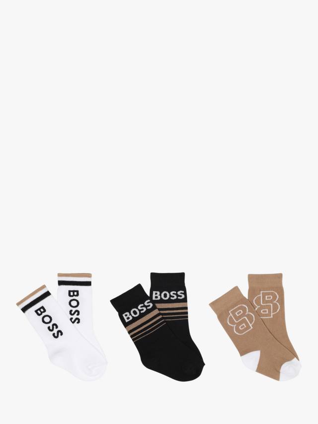 Носки из хлопковой смеси BOSS Baby с логотипом HUGO BOSS, Pack of 3, Black
Носки из хлопковой смеси BOSS Baby с логотипом HUGO BOSS, Pack of 3, Black