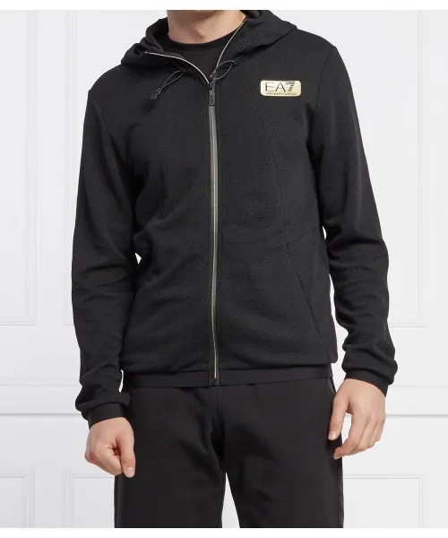 Толстовка Regular fit Ea7, черный 
Толстовка Regular fit Ea7, черный