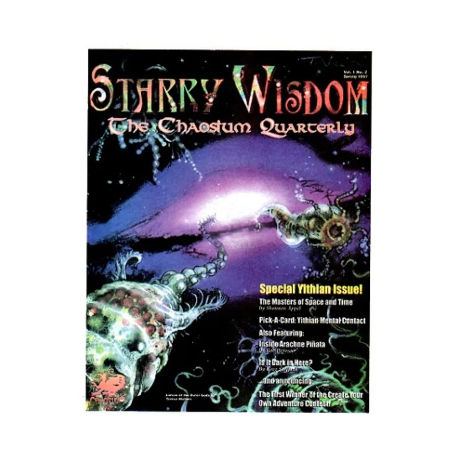 Журнал #2 "The Masters of Space and Time, Inside Arachne Pinata", Starry Wisdom Magazine
Журнал #2 "The Masters of Space and Time, Inside Arachne Pinata", Starry Wisdom Magazine