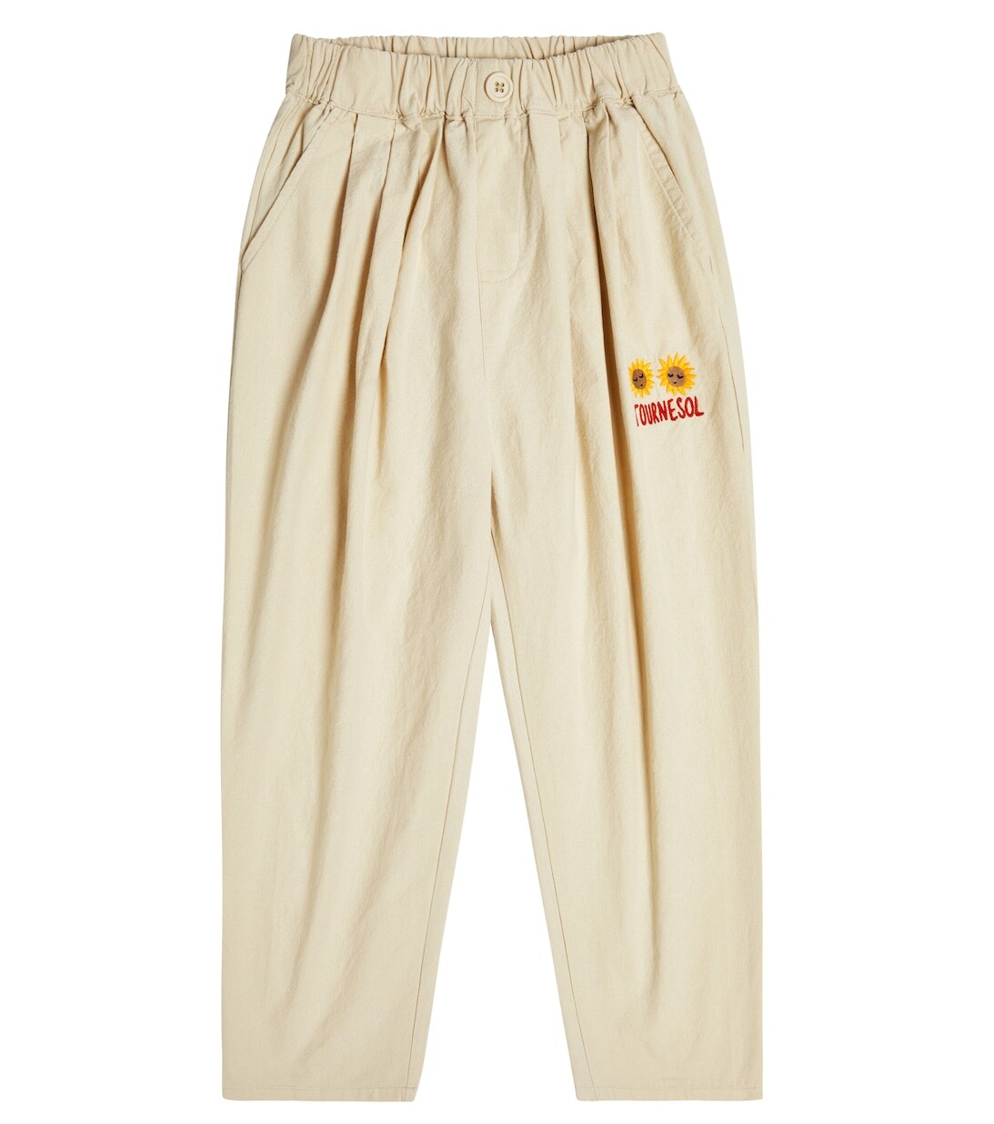 Брюки Tournesol с вышивкой Jellymallow, бежевый
Брюки Tournesol с вышивкой Jellymallow, бежевый