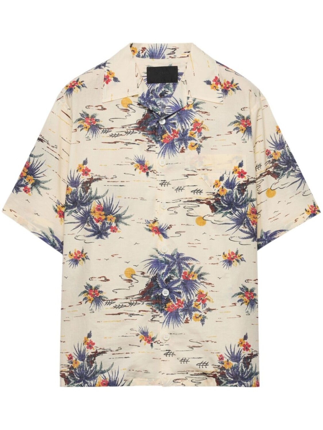 Рубашка для боулинга Prada Printed из хлопка, желтый
Рубашка для боулинга Prada Printed из хлопка, желтый