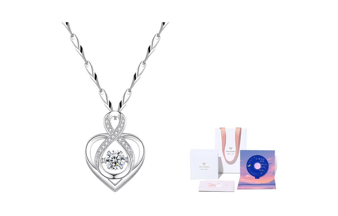 WINY Женское ожерелье из серебра 999 пробы
WINY Женское ожерелье из серебра 999 пробы