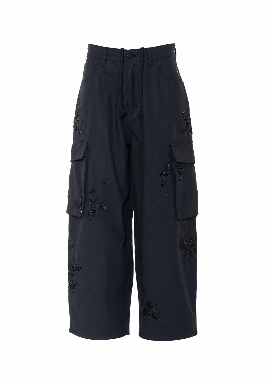 Мешковатые брюки-карго Elias Rumelis Julie, черный
Мешковатые брюки-карго Elias Rumelis Julie, черный