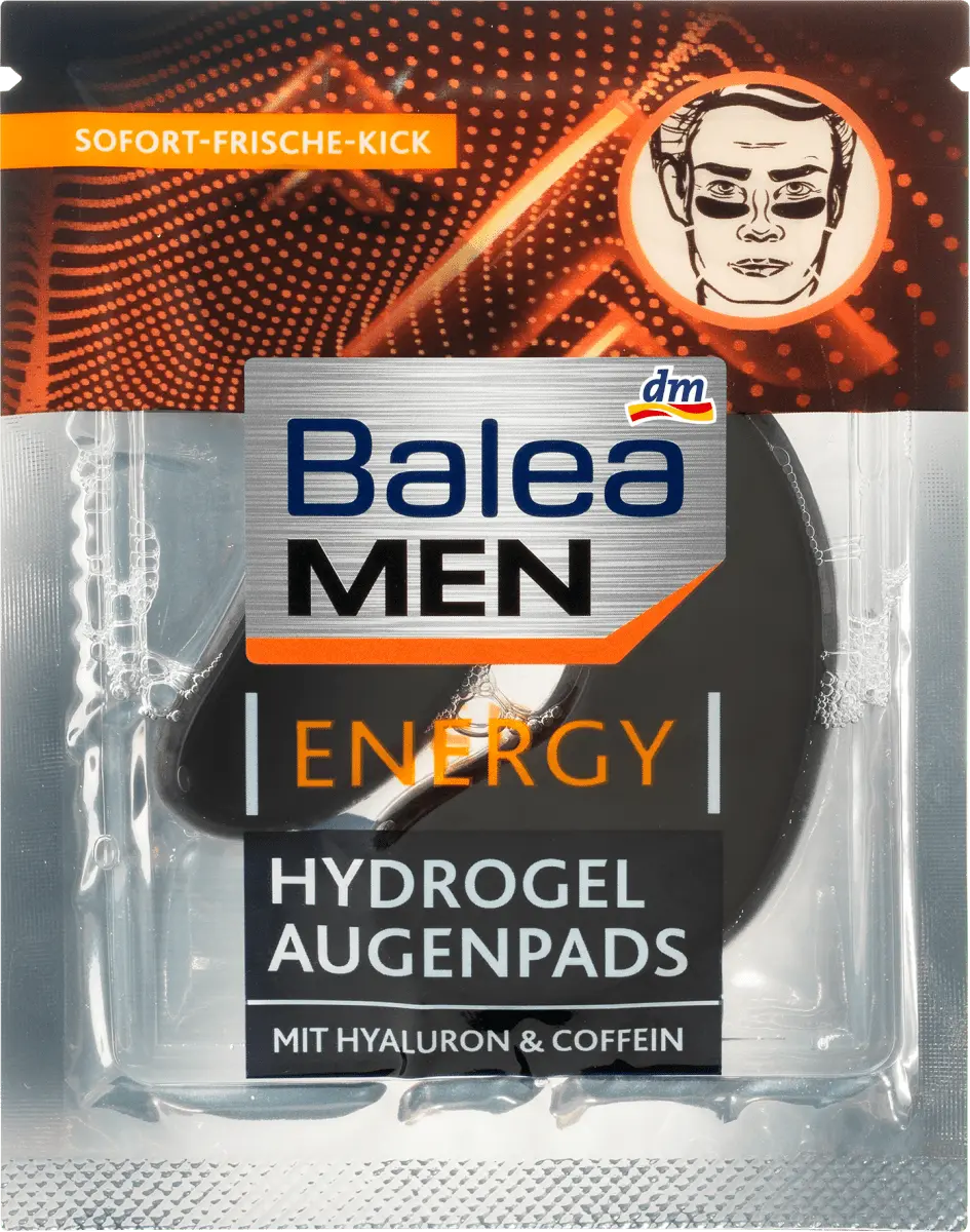 Накладки на глаза Energy Hydrogel (1 пара) 2 шт. Balea
Накладки на глаза Energy Hydrogel (1 пара) 2 шт. Balea
